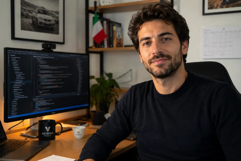 Matteo Ferraro, Founder & Developer di VetrinaReel
